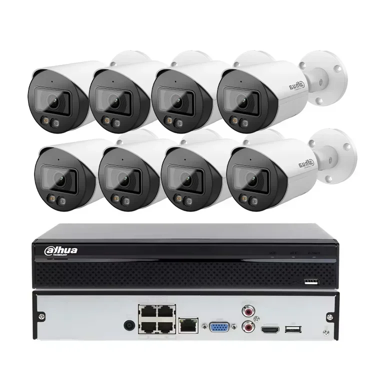 

Original 8ch 4 Channel 16ch POE NVR 4MP 8MP 5mp 6mp Bullet Dome HD Motion Detection Security Camera System