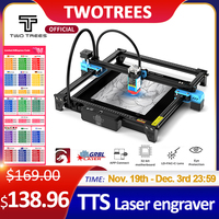 Twotrees TTS-55 Powerful Laser Engraver With Wifi Offline Control 80W Laser Engraving Machine Blue Light 40W/80W 450±5nm CNC Ma