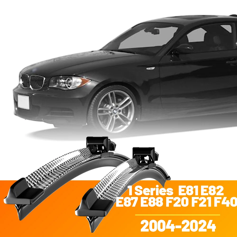 

2 шт. щетки стеклоочистителя переднего стекла, дворники из углеродного волокна для BMW 1 серии E81 E82 E87 E88 F20 F21 F40 2004-2024 2019