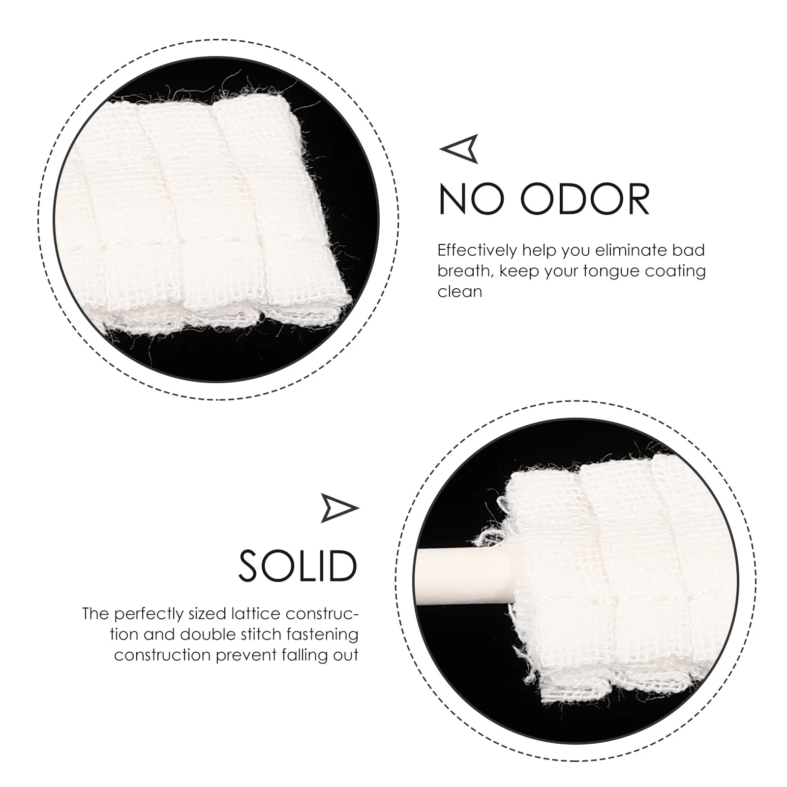 30Pcs Infant Tongue Cleaner Baby Tongue Cleaning Tool Kids Oral Cleaner Ergonomic Comfortable Safe for Newborns Gums Massage