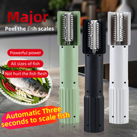 Home-use Wireless Electric Fish Scale Remover Fish Scaling Tool Commercial Fish Skining and Scaling Scraper Fish scale remover