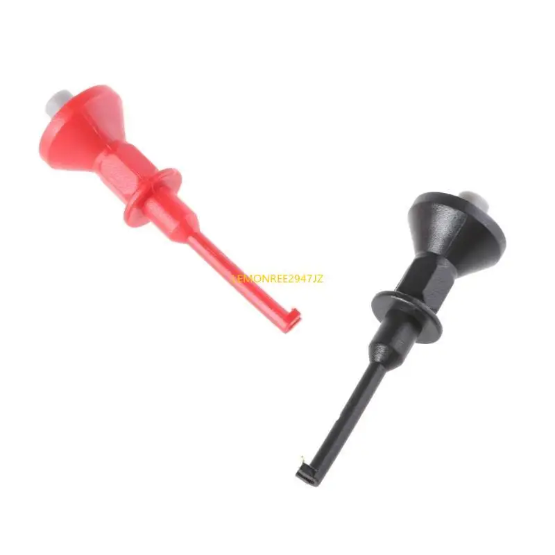 

63HA Flexible Test Hook Clip For Electrical Troubleshooting, For Multimeter Probes 2x