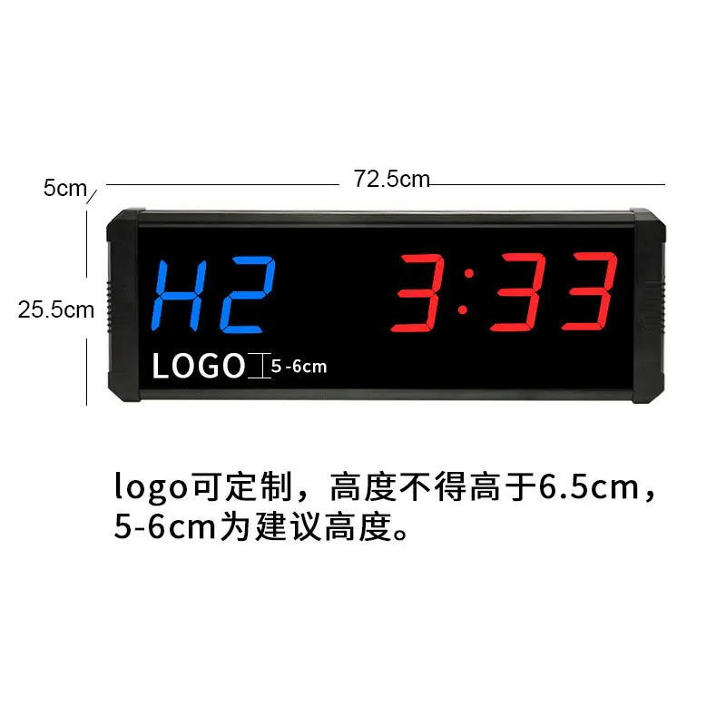 Cross-Border Hot Sale Cycle Timing IntervalcrossfitTimer Indoor Gym Training Time Recording Multi-Function