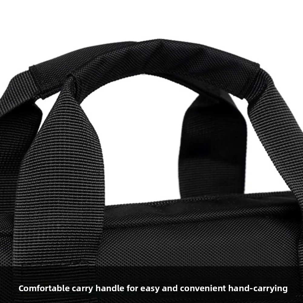 

Waterproof Men Crossbody Bag Large Capacity with Multiple Pockets Student Shoulder Bag Black/Grey Oxford Cloth Messenger Bag