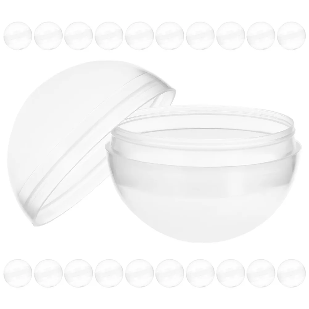 

50pcs 45mm Empty Ball for Party Plastic Transparent Packaging Multi Purpose Gumballs Machine