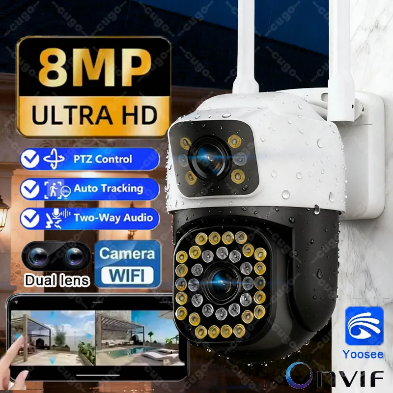 8MP Ip Wifi Wireles… - image