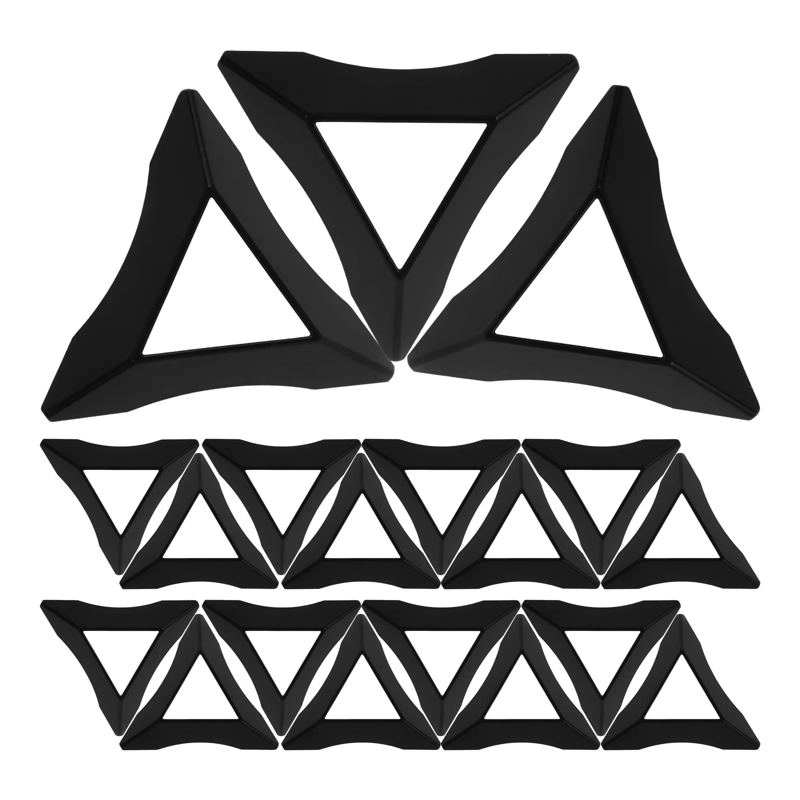 

20Pcs Triangle Cubes Holder Wear Resistant Stable Display Stand for Multiple Cubes Portable and Aesthetic Cube Stand