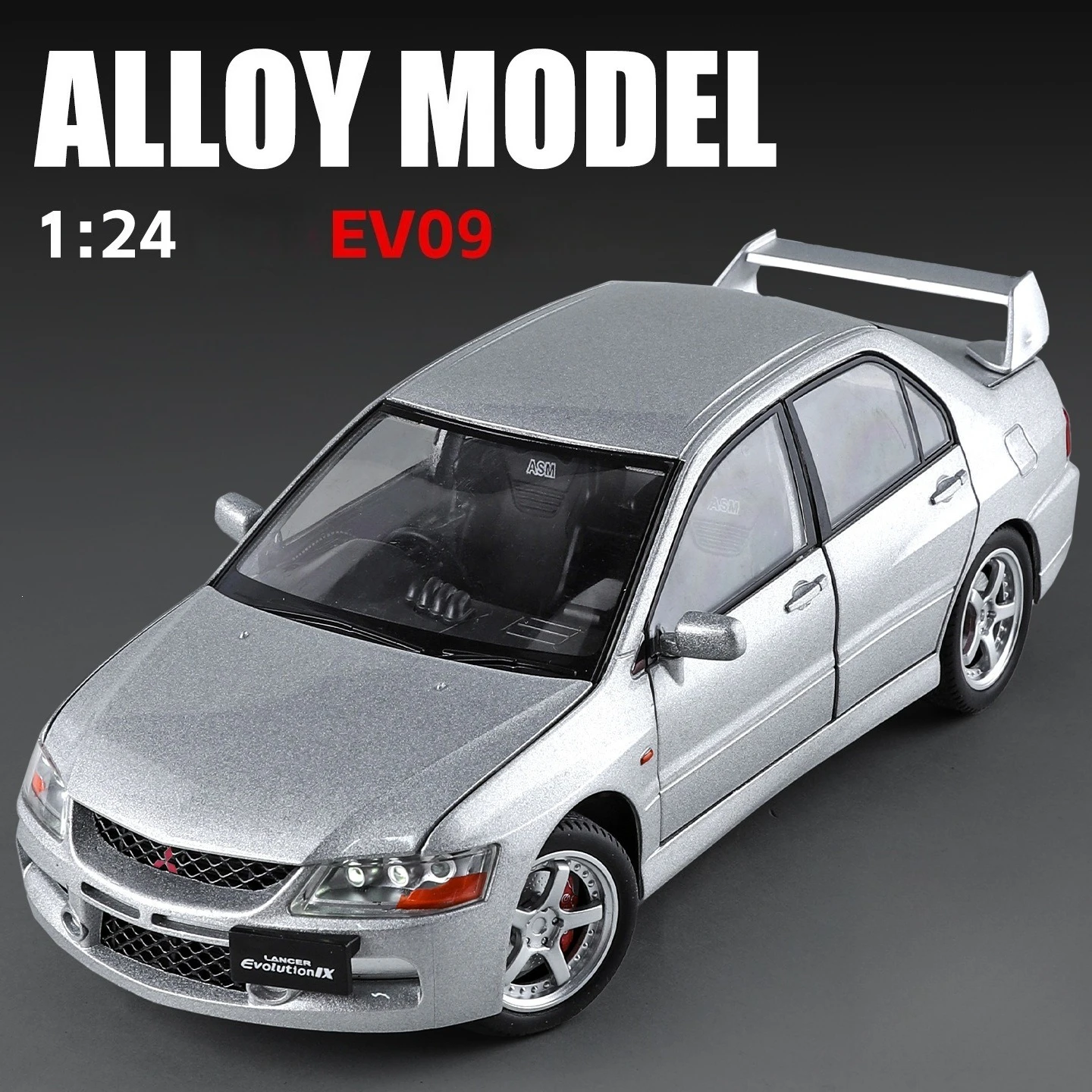 

Simulation 1:24 Genuine EV09 Street Car Version Alloy Car Model Ornament Toy，Perfect Birthday Gift for Boyfriend