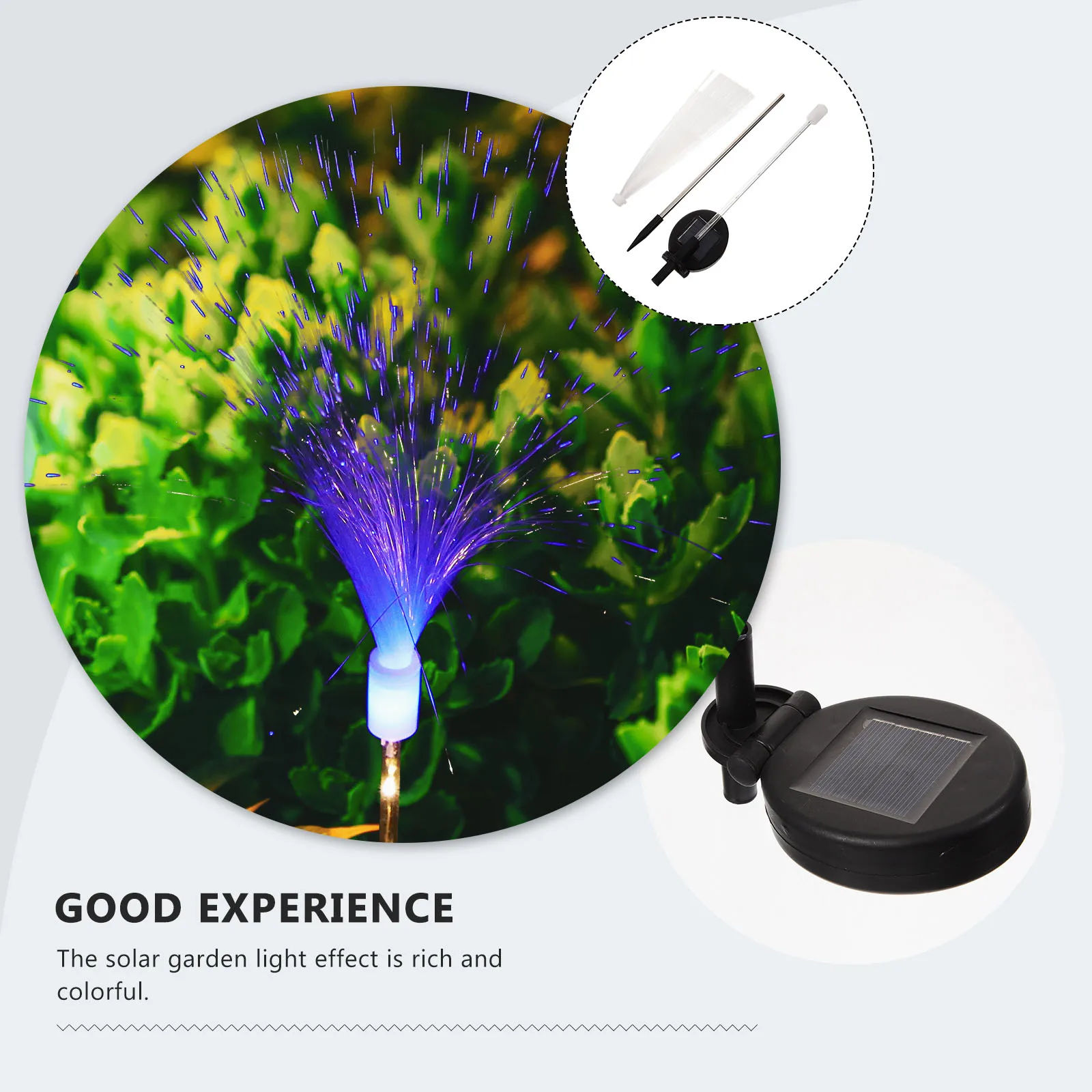 

Solar Powered Outdoor Light Decorative Garden Landscape Lighting Backyard Patio Lawn Decoration Fiber Optic Light