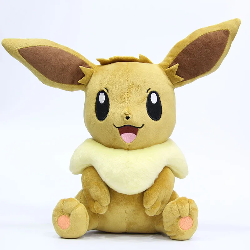 30Cm Pokemon Eevee Knuffels Kussen Kawaii Anime Eevee Pluche Pop Soft Gevulde Cartoon Elf Pop Home Decor Kerstcadeau voor Meisjes