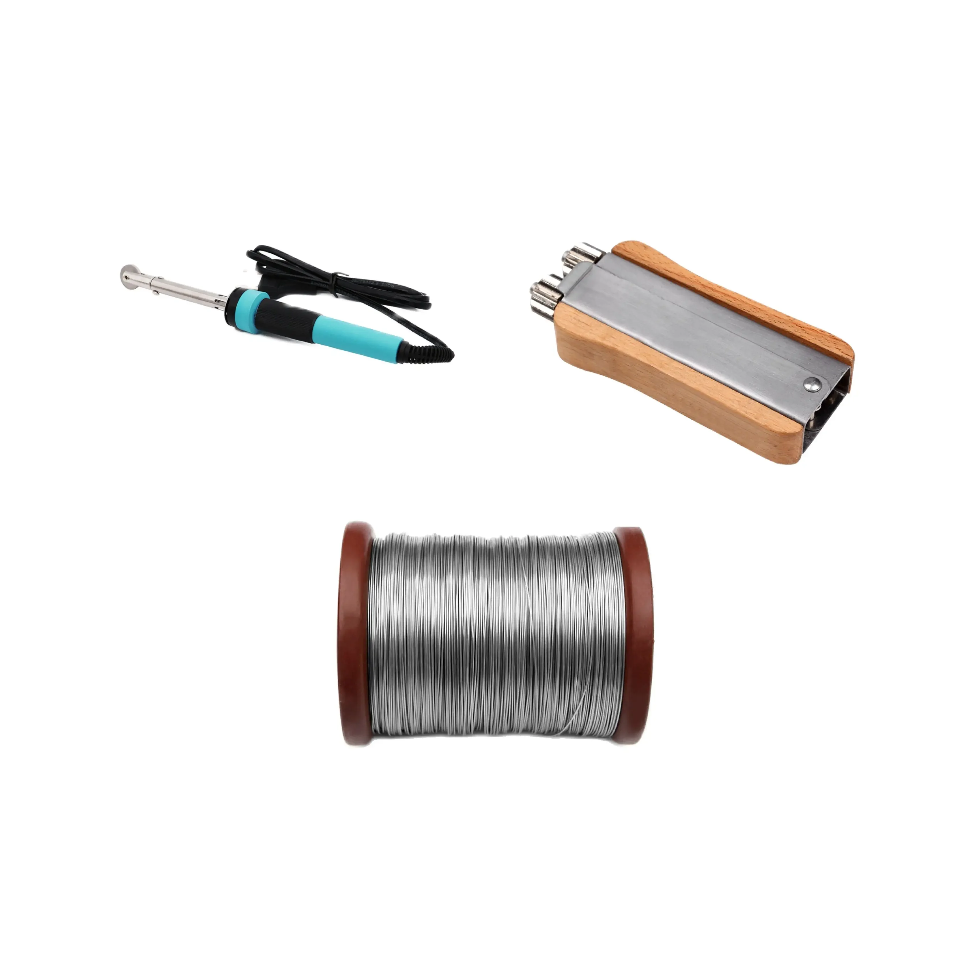 Beekeeping Tools Nest Foundation Electric Burying Wire Tightener Manual Nest Frame Silk Machine Beehive Stainless Steel Wire