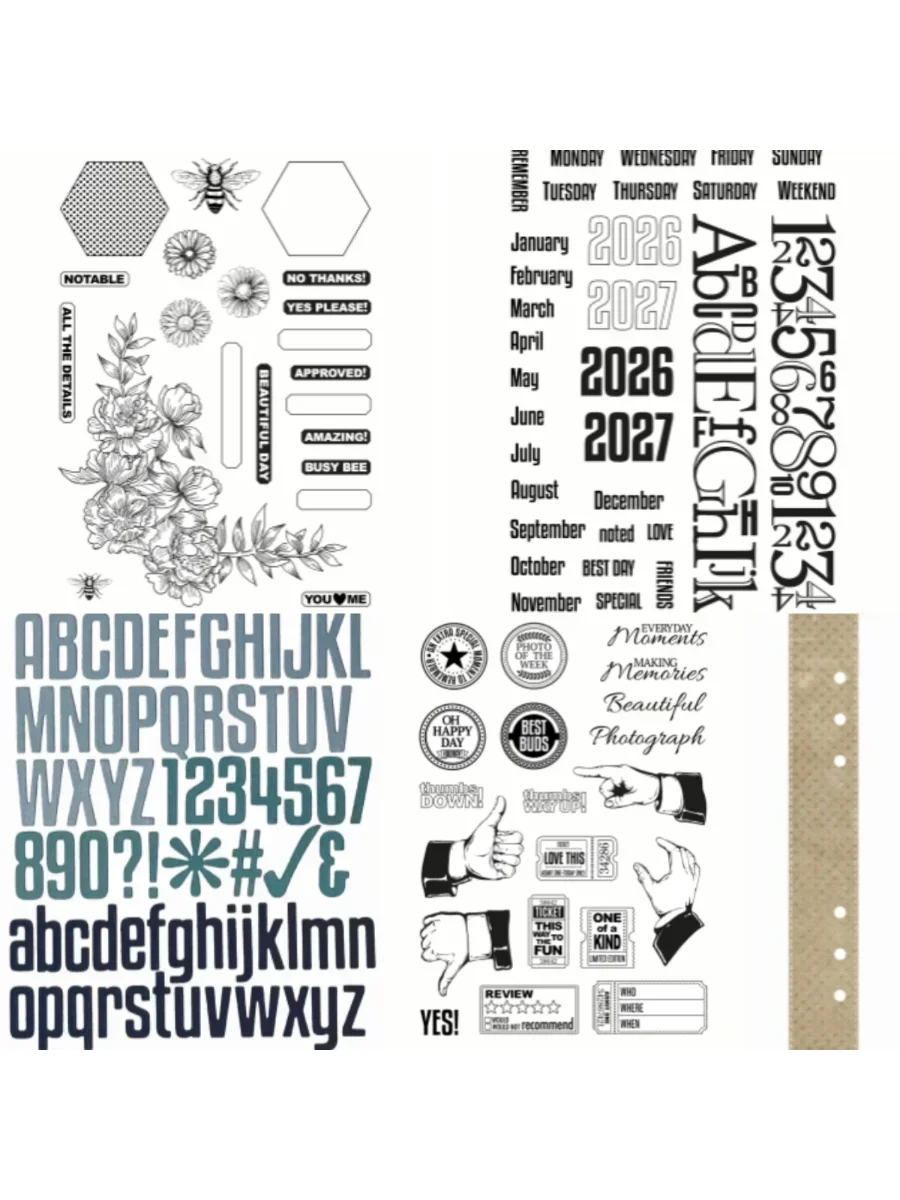 Stansmessen Voor DIY Scrapbooking Ambachten Maker Fotoalbum Sjabloon Handgemaakte Decoratie - afbeelding 2