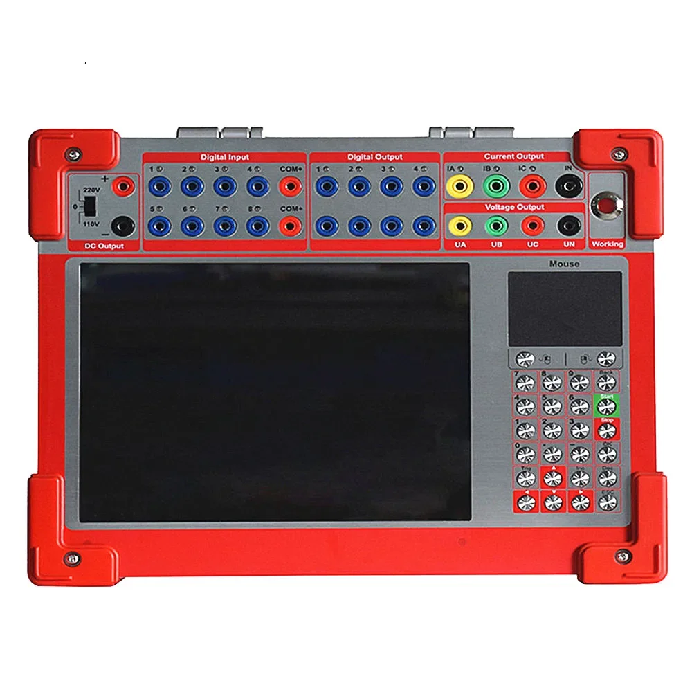2026 Portable 3 Three Phase Relay Test Kit Relay Protection Analyzer Tester Microcomputer Injection Relay Tester