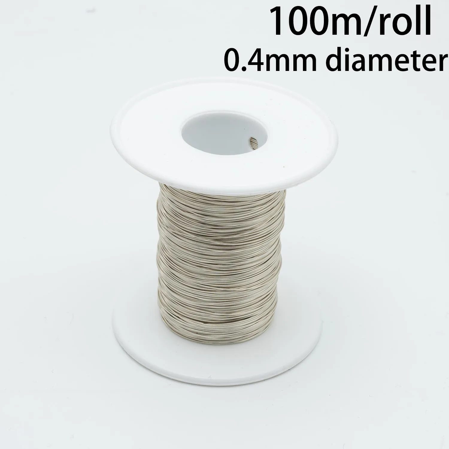 2000PCS Enameled wire 100m/roll LED Neon Light Welding Wire Silver/Black Color Middle Connector For 12V24V Neon Lamp Soldering