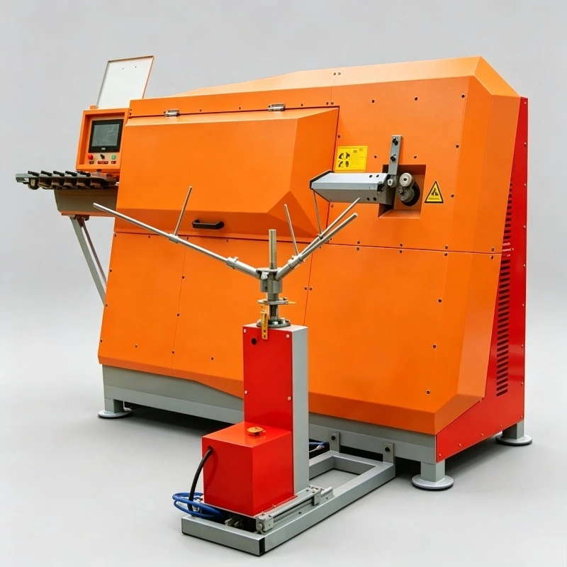 Cintreuse de barres d'acier industrielle à prix FOB, résistante à l'usure, à grande vitesse, avec bras de pliage stable pour fonctionnement continu, utilisée dans la construction routière