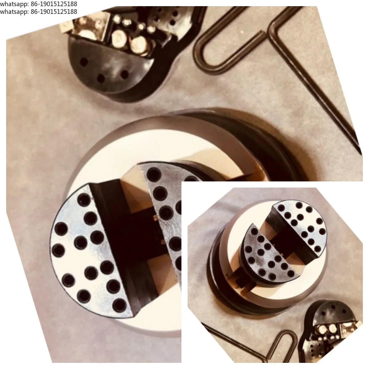 2025 new collection  Stone seat Micro inlay ball Metal engraving Fixing fixture Multifunctional inlay tool base