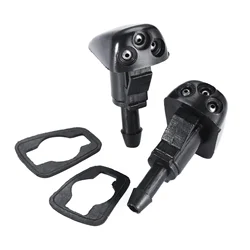 2Pcs Front Windshield Washer Nozzles Spray Jet Kit for Hyundai/Kia Replaces OEM 98630-YY000 Car Accessories