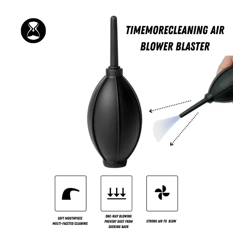 Timemore Professional Koffie Poeder Schoonmaken Luchtblazer طاحونة تنظيف الكاميرا المطاطية Bal Riem Filter Voor Nikon Sony Ca