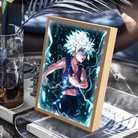 Little Jack Killua Light Painting Full-time Hunter Two-dimensional Creative Animation Figure Night Light Ornament Holiday Gift