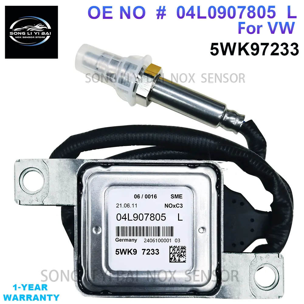 5WK97233 04L907805L 5WK9 7233 04L907805 L Nox Sensor For Audi Q3 Volkswagen VW Sharan Tiguan Seat Alhambra Skoda 8U MPV SUV5WK97