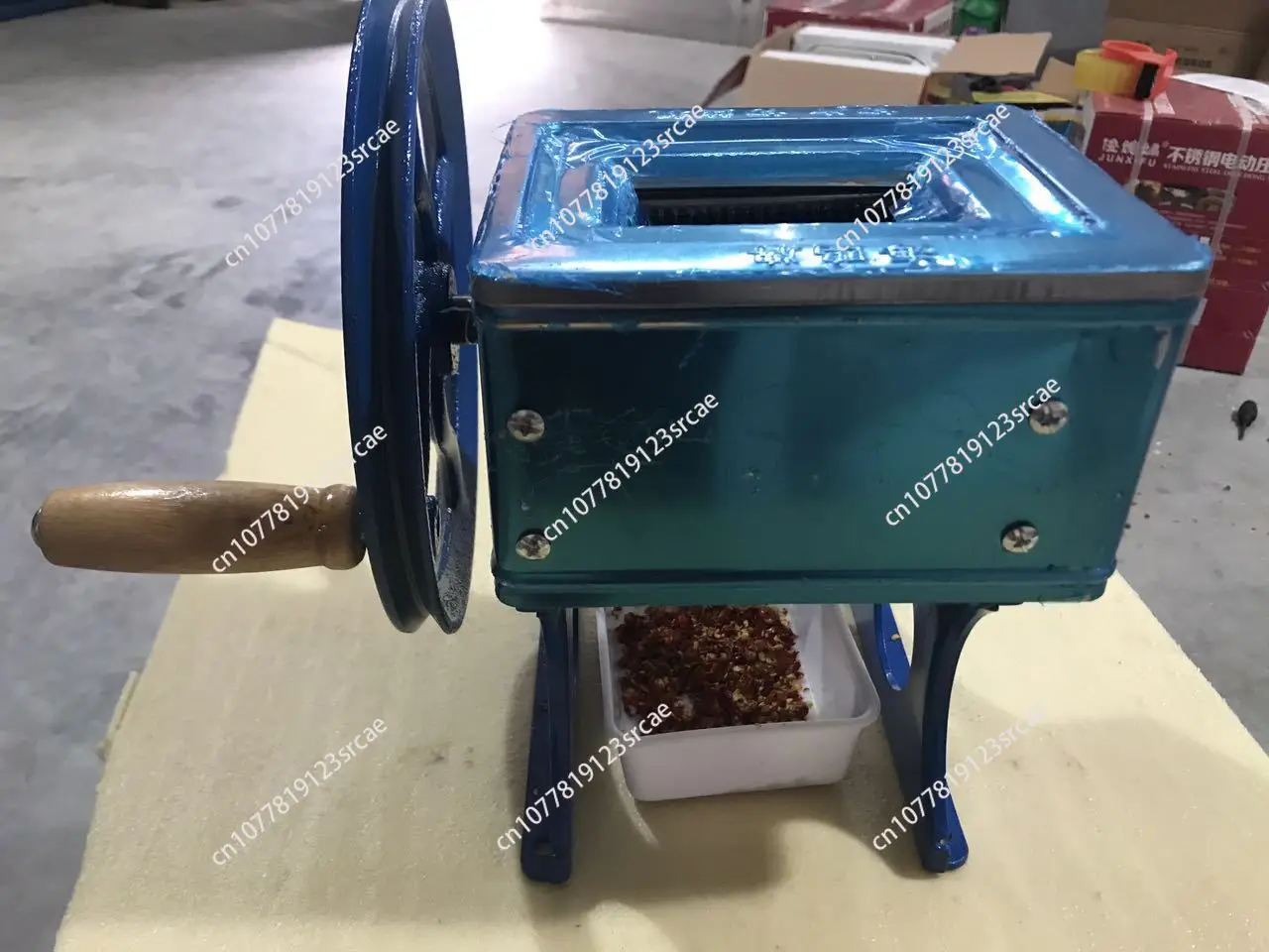 

for Manual slicing, shredding and granulating machine Household cutting dried peppers, cutting dried beans, no power