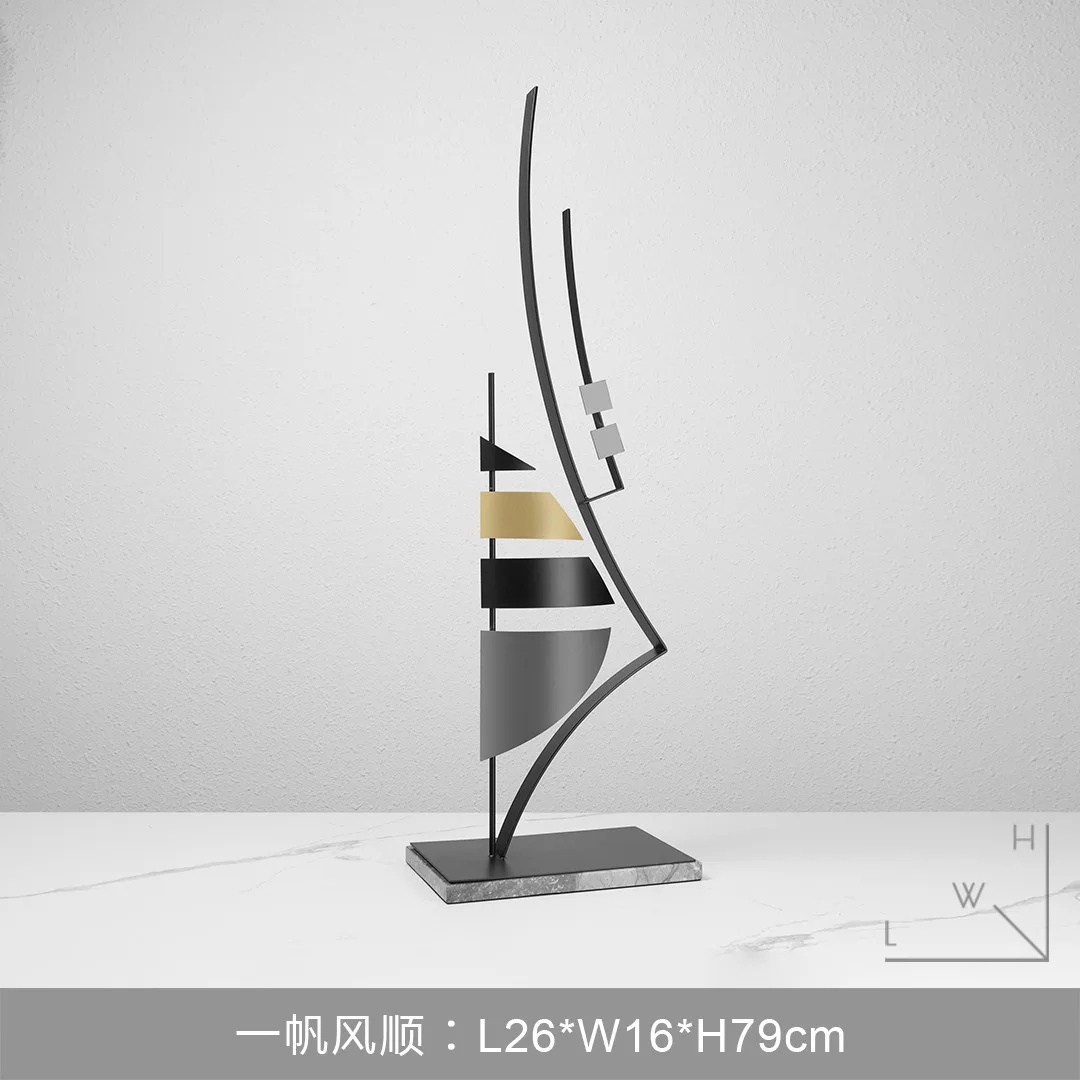 Simple light luxury hotel lobby Entrance cabinet Sales office Exhibition hall Model room Living room TV cabinet Soft decoration