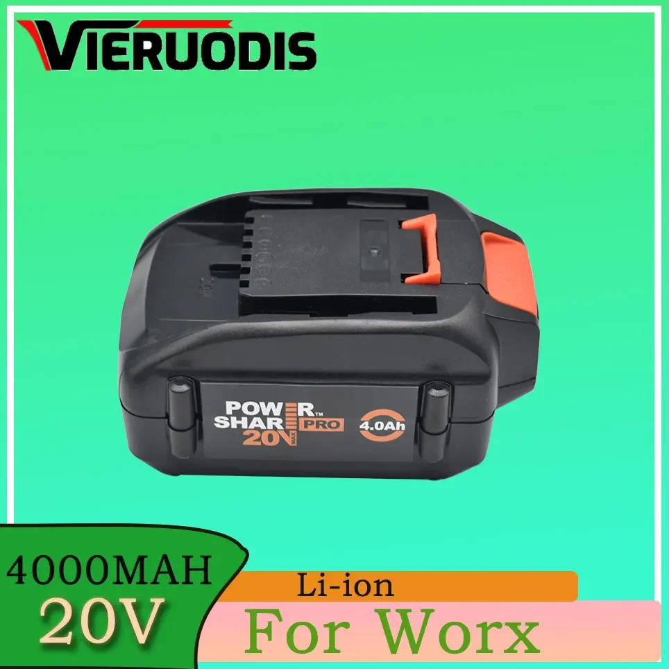 For WORX brand new genuine WA3578 - PowerShare 20V 4.0AH lithium-ion large-capacity battery