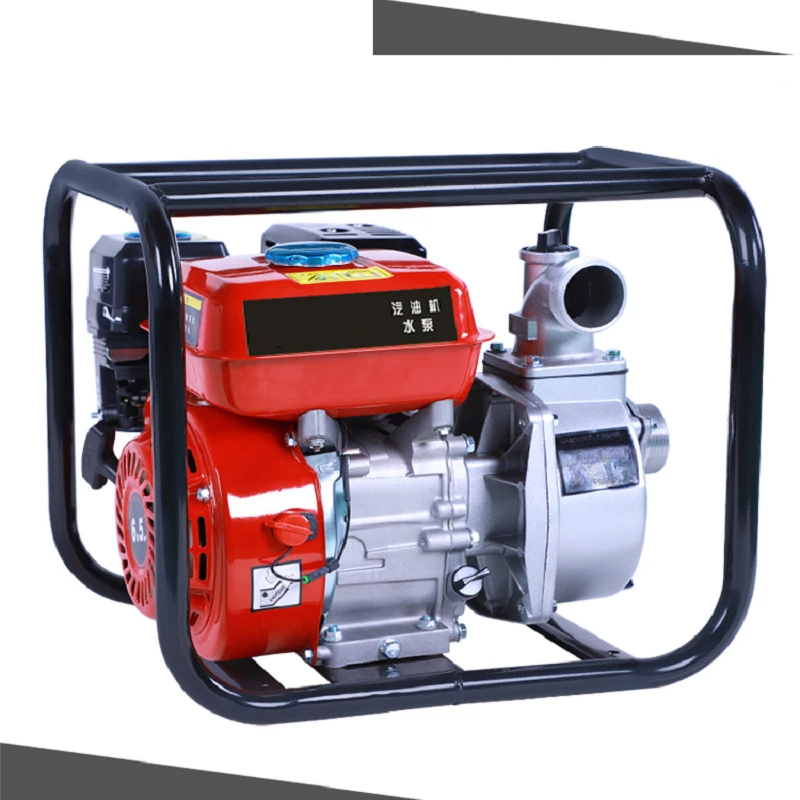 Agricultural watering irrigation large flow gasoline diesel water pump, wholesale 2 inch 3 inch high pressure fire self-priming