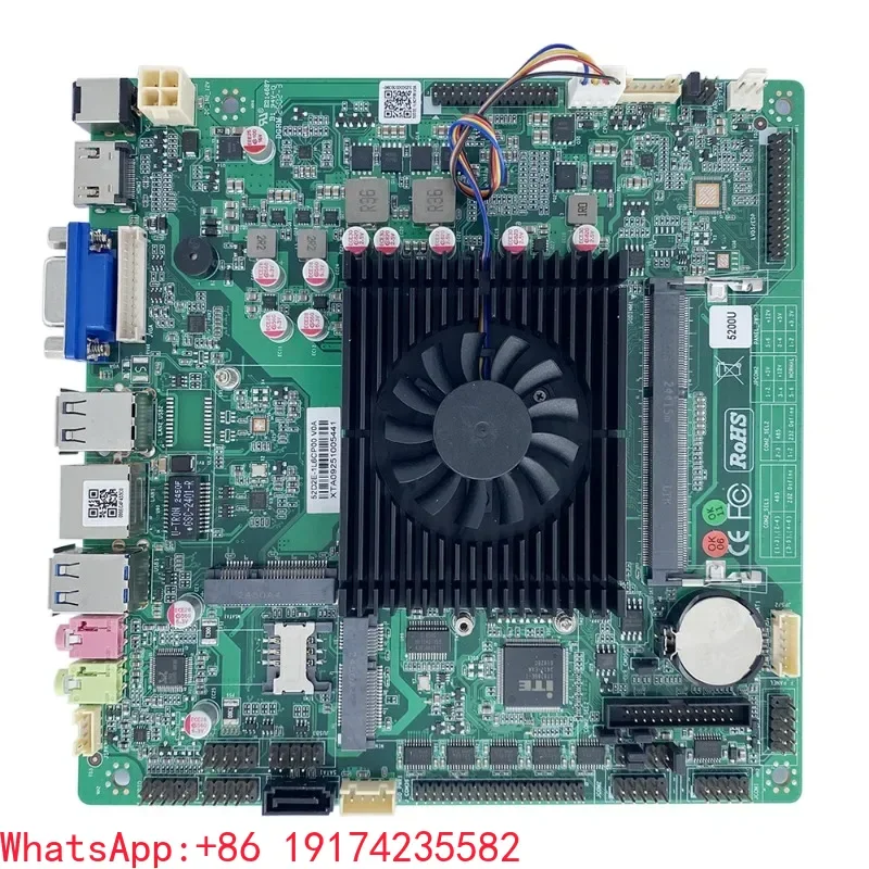 cash register main board i5-5200U queuing number  Applicable to  machine itx industrial control integrated  2EDP/LVDS