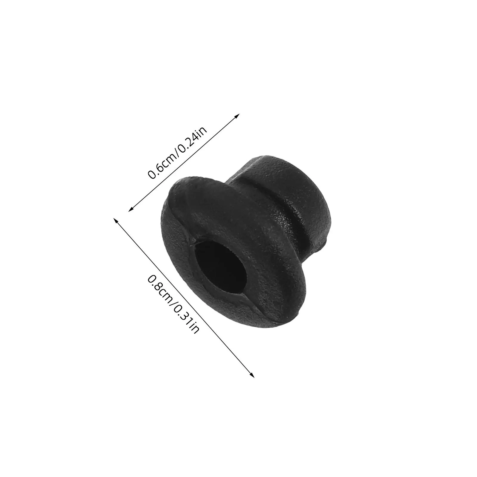 300 Buah Pengunci Kait Pegboard Terpasang Karet Anti-Selip Untuk Aksesori Organizer Pegboard Penyimpanan Kantor Bengkel