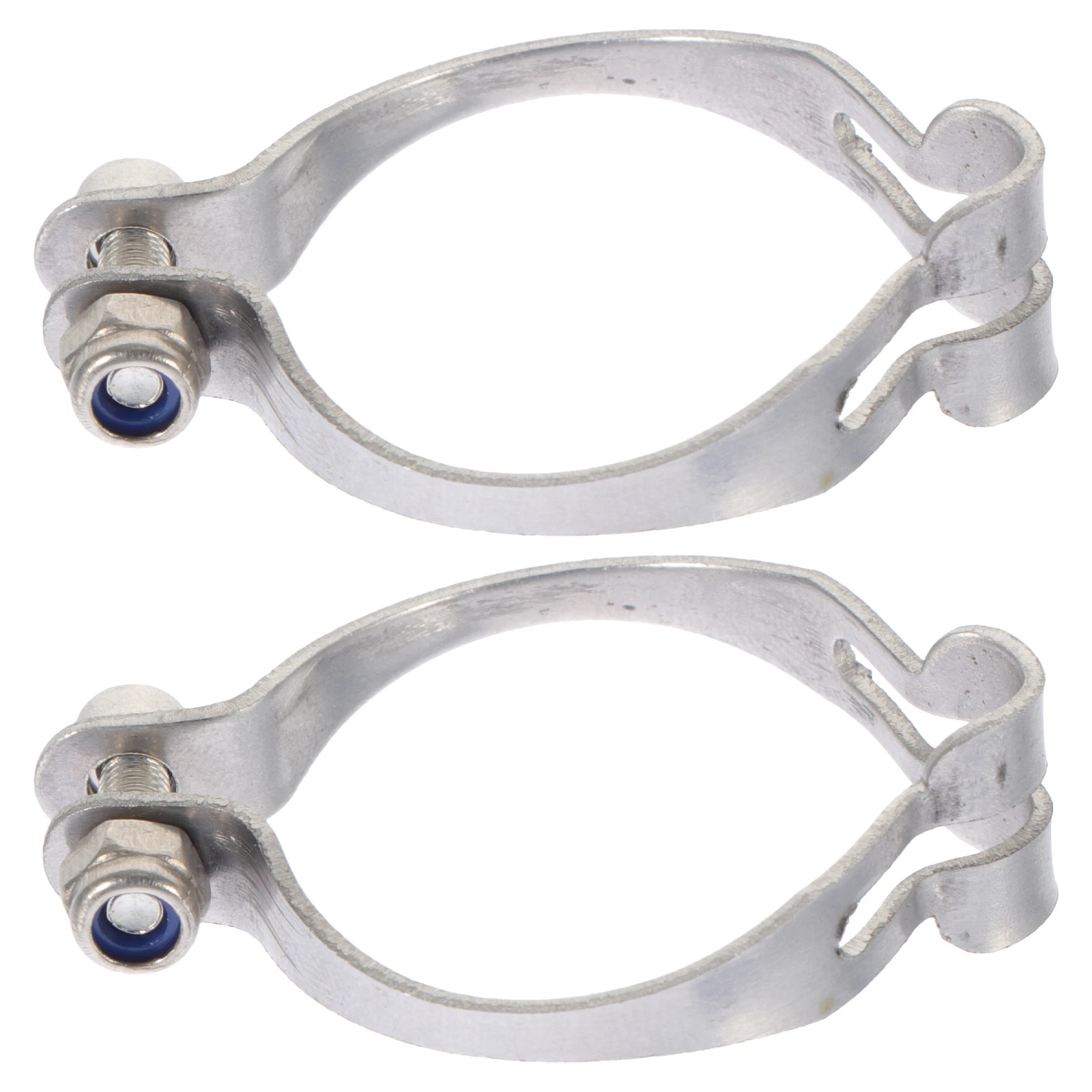 

2 Pcs Bicycle Brake Tube Clamp Brakes Cable Ends Cycling Wire Clip Bike Fixed Fixing Device Lines Clamps