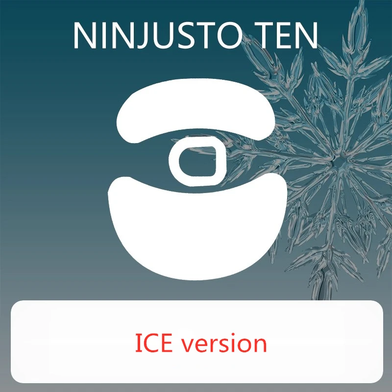 1 ensemble Meow jeu Gear MGG Ultraraglide souris patins pour NINJUTSO TEN AIR frein contrôle Silence pieds glace souris glisse PTFE 0.75mm