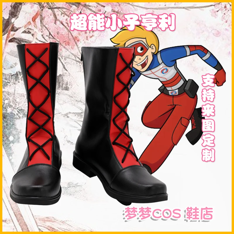 أحذية هنري دينجر التأثيرية أحذية الهالوين من جلد البولي يوريثان مصنوعة حسب الطلب