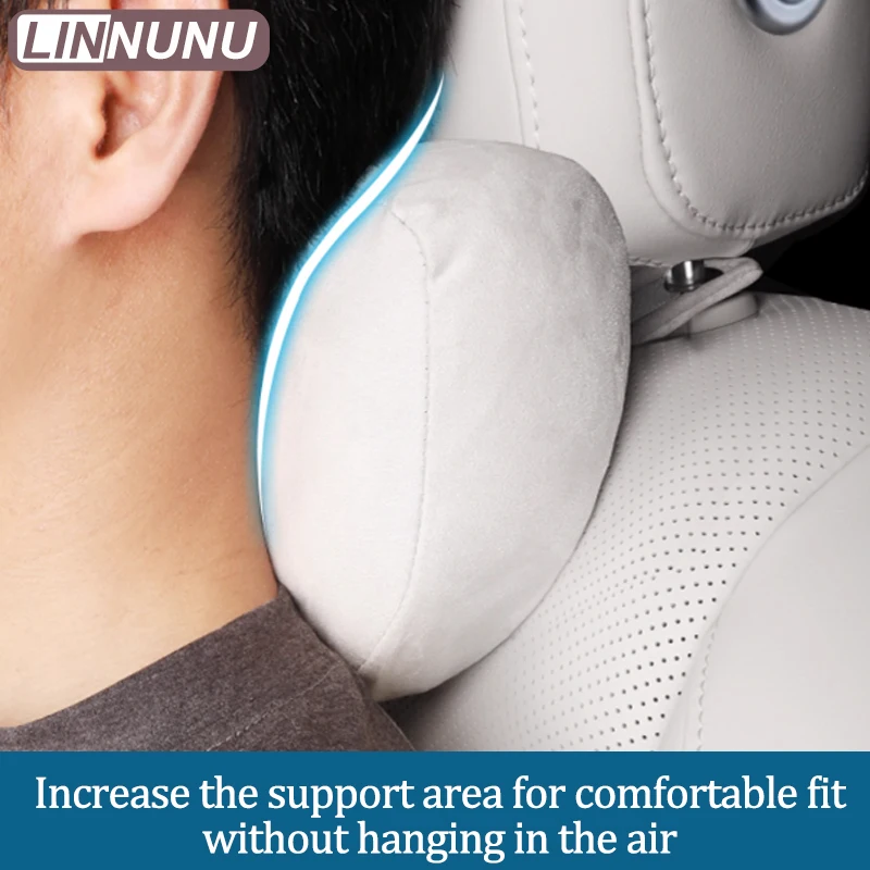 Linnunu Fit for Lixiang L6 L7 L8 L9 Mega Car Decoration Accessories Headrest Neck Pillow Official Same Style Auxiliary Soft Pillow Upgraded
