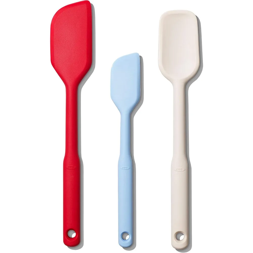 Good Grips Juego de espátula de silicona de 3 piezas, talla única, multicolor