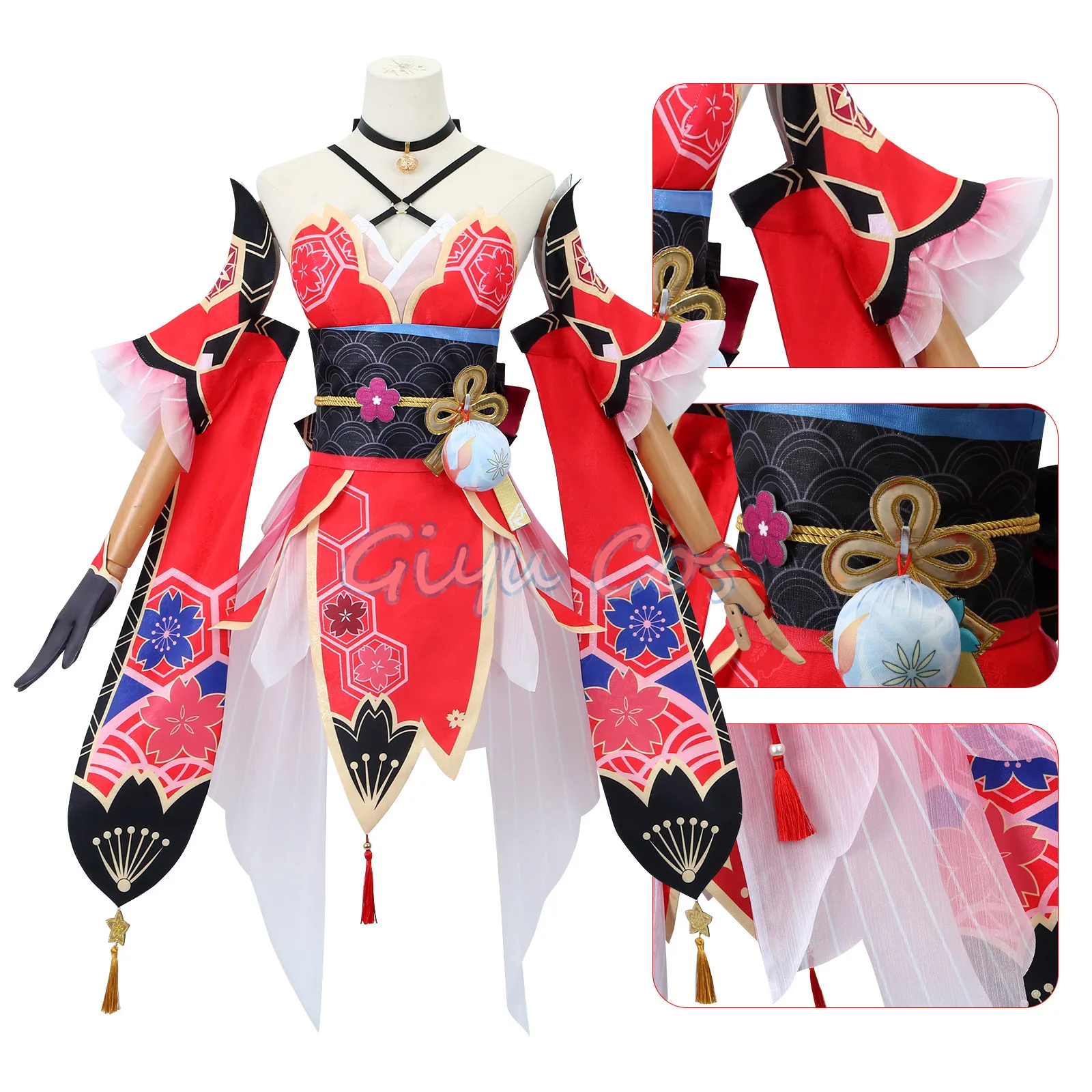 

1-Pc Uniform Anime Cosplay Set - for Comic Con, Festivals, Theme Parties, Stage Performances & Carnivals,Sparkle