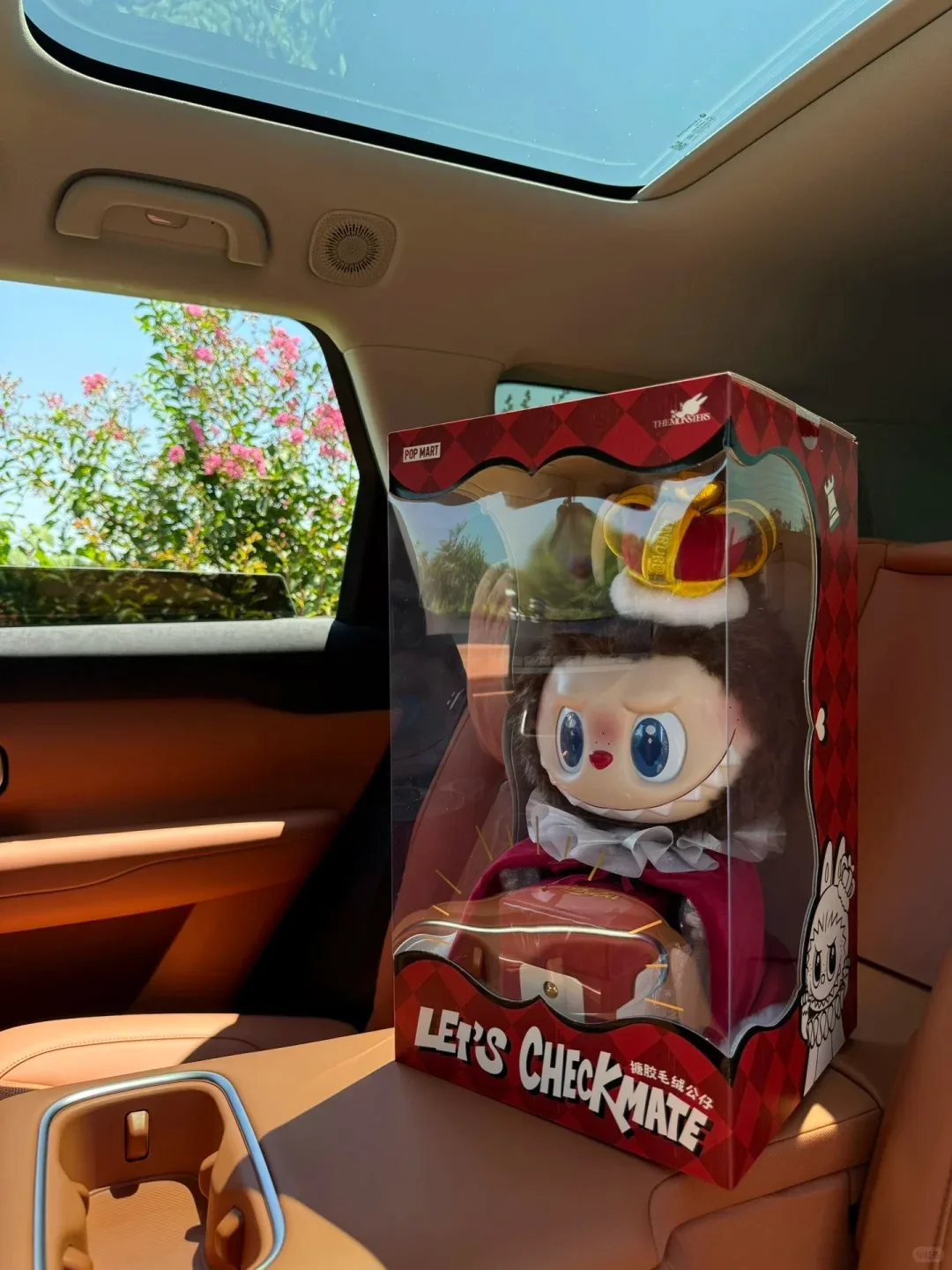 Pop Mart Original Labubu King and Queen Scacchi Adventure Vinile Peluche Cieco Scatola Decorazione Bambola Regalo di compleanno a sorpresa