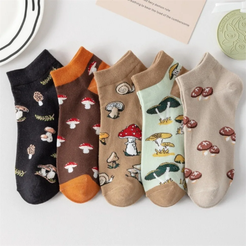 Verano único noche estrellada arte Retro pintura al óleo seta divertido moda corte bajo boca baja calcetines de barco suaves para mujeres hombres