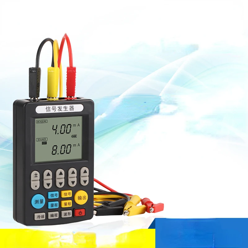 

4-20mA Signal Generator 24V Current Voltage Handheld Signal Source Calibrator 0-10V High Precision