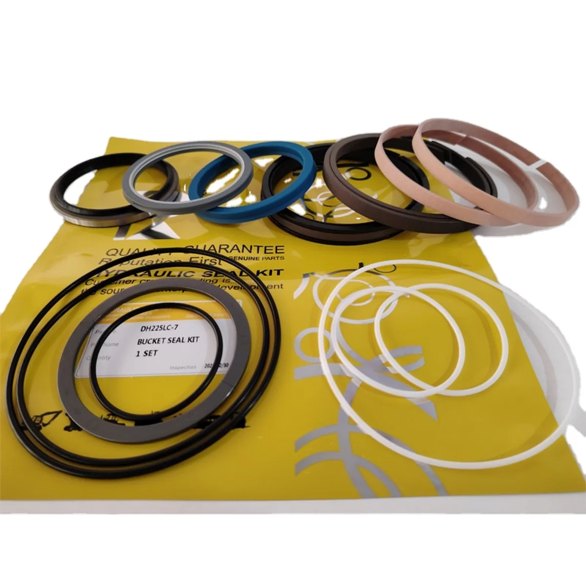 Bucket Seal Kit For DH225LC-7 Excavator Hydraulic Cylinder Repair