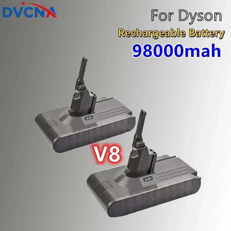 Dyson V8 21.6V 98000mAh Replacement Battery for Dyson V8 Absolute Cord-Free Vacuum Handheld Vacuum Cleaner Dyson V8 Battery