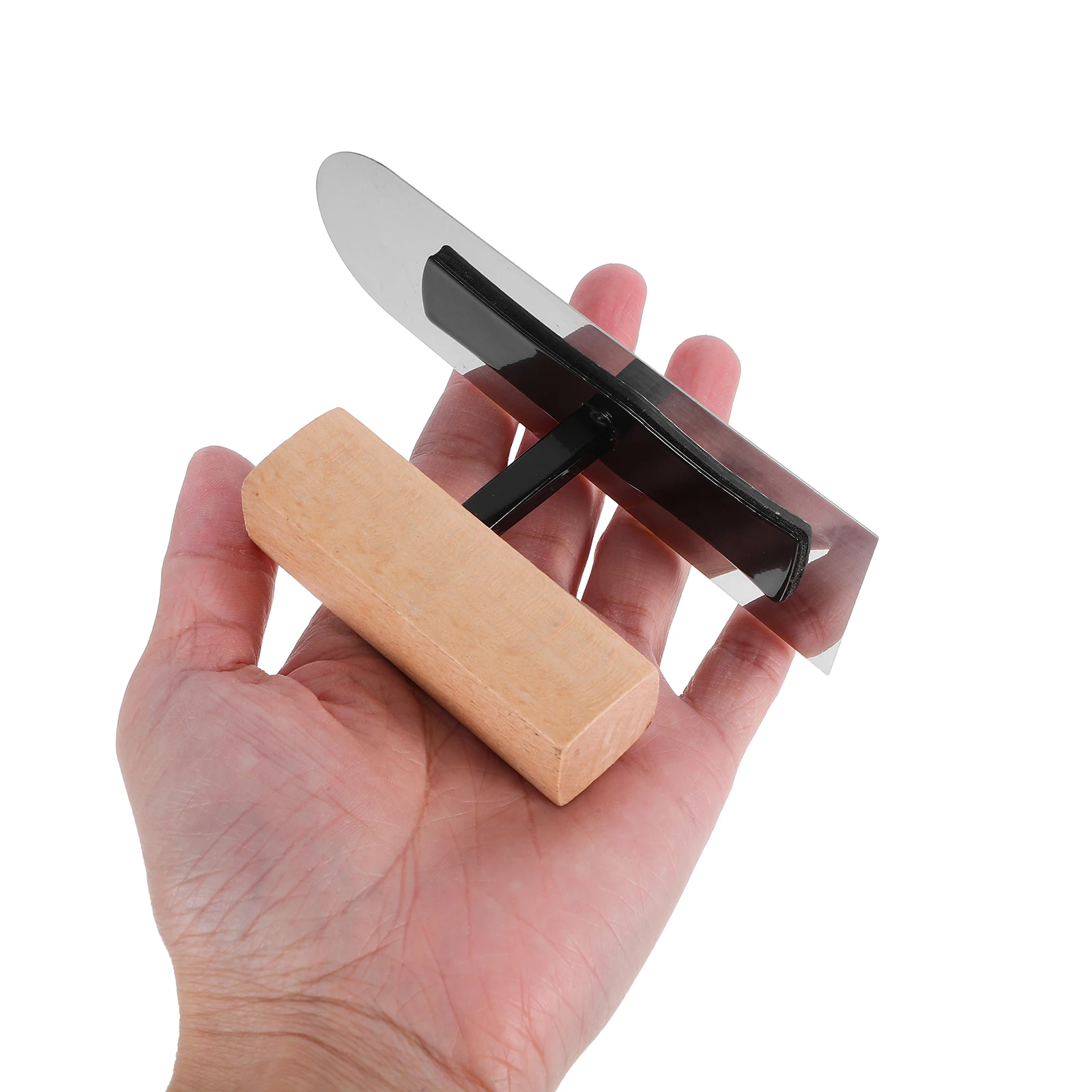 Mini Mud Smear Concrete Finishing Trowel Stainless Steel Flat Masonry Tools Cement Hand Trowels Bricklaying Plaster Artistic