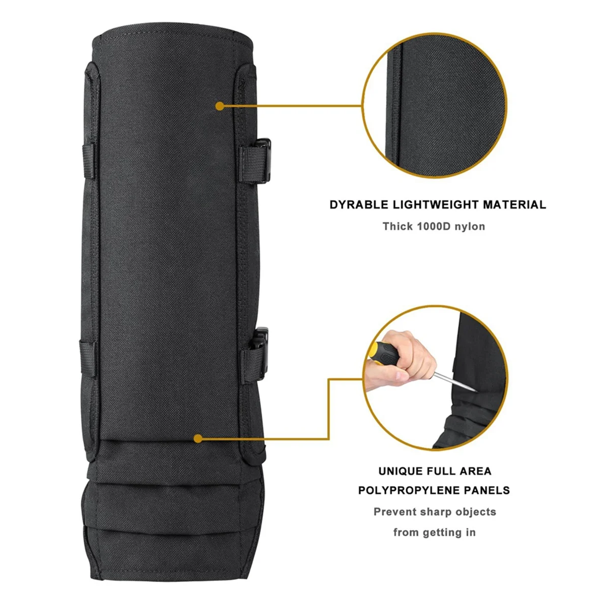 

2525+ Водонепроницаемая защита нижних ног Snake Chaps, защита змей с регулируемой возможностью пеших прогулок и кемпинга