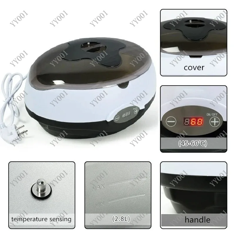 Paraffin Wax Heater Machine Professional SPA Wax Therapy for Hand Foot Body Skin Care Salon Device