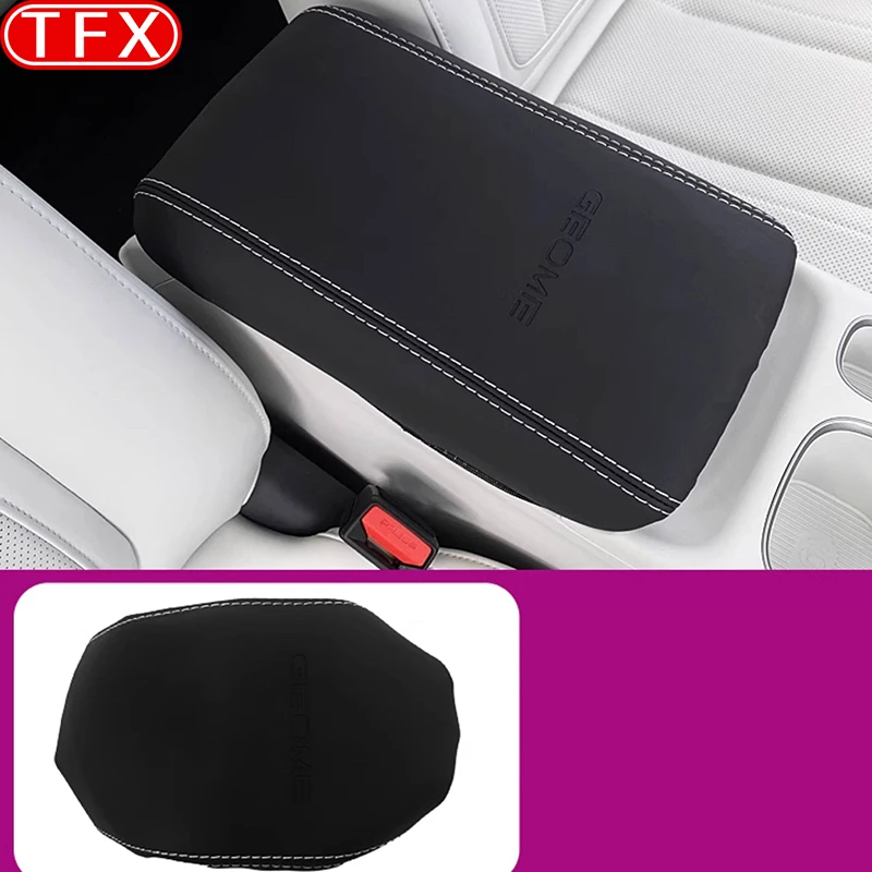 

For Geely EX2 Geome Xingyuan 2025 2026 Car Styling Armrest Anti-dirty Pad Cover Center Armrest Box Cover Sticker Accessories New