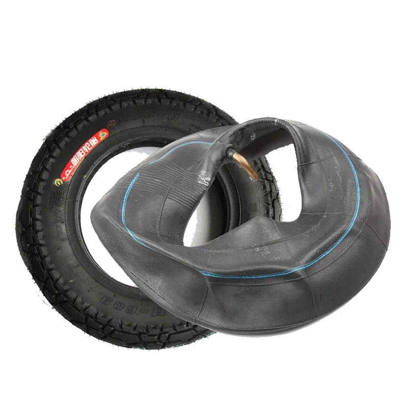 3.00-8 Tire Tube Tyre 3.00-8 / 300-8 6PR + 3.00-8 Inner Tyre for Gas and Electric Scooters Mini Motorcycle Warehouse Vehicles