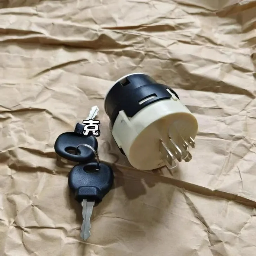 

0009730212 0009730215, переключатель зажигания для Linde, ключевой переключатель 603 или 14603 с 2 ключами для вилочного погрузчика