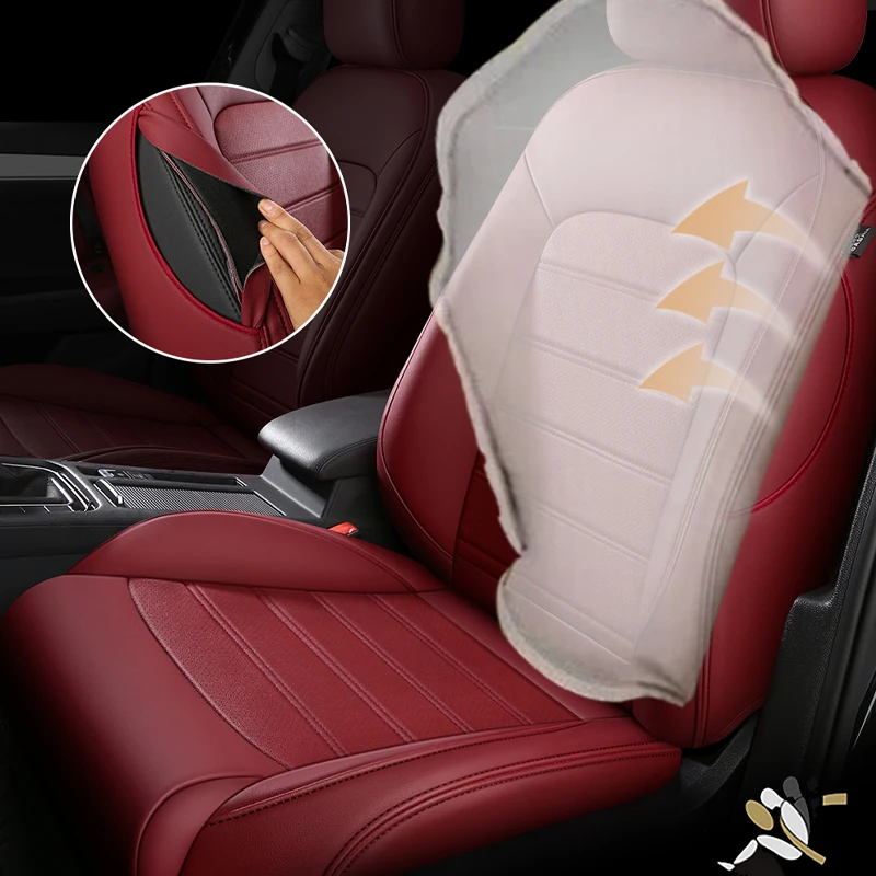 Car Seat Covers For Toyota Chr Corolla Rav4 Raize Hilux Camry Estima Man Luxury Custom Leather Woman Interior Auto Accessories
