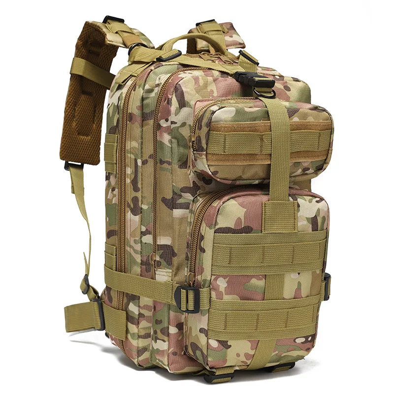 

Тактический рюкзак 20-35 л, износостойкий, камуфляжный, мужской, с расширяемым отделением, для кемпинга и путешествий