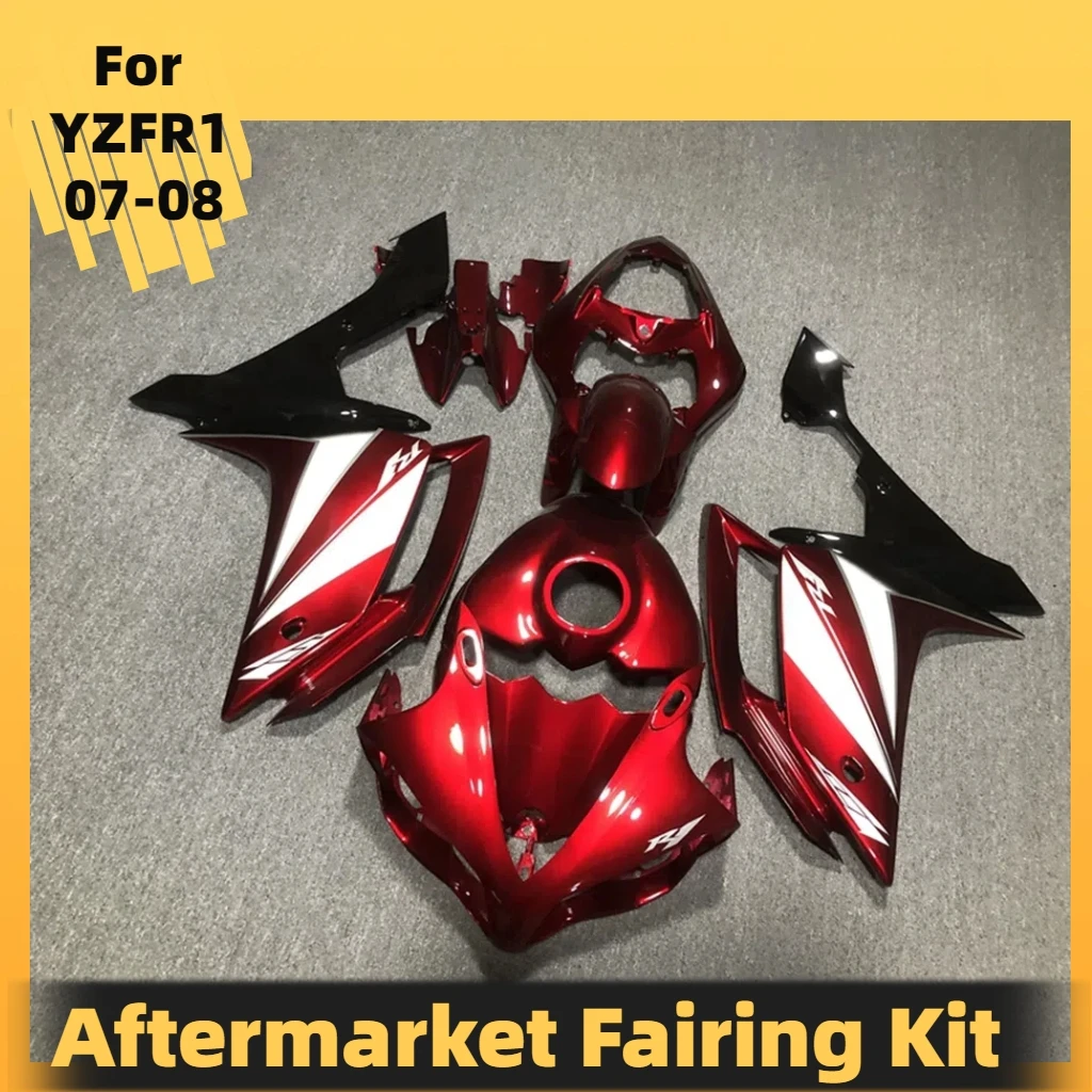 

Бесплатный комплект обтекателя на заказ для YAMAHA R1 07 08 R1 2007 2008, 100% подходит для инъекций, аксессуары для мотоцикла, полные детали кузова